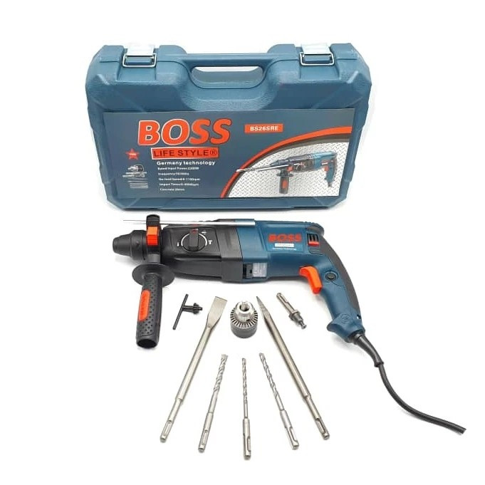 دریل بتن کن 26 میلی متر سه حالته باس مدل BS-26SRE