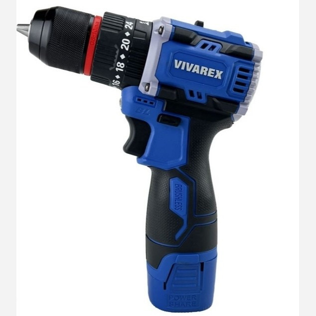 دریل شارژی 16ولت براشلس ویوارکس مدل VR1608-BLX