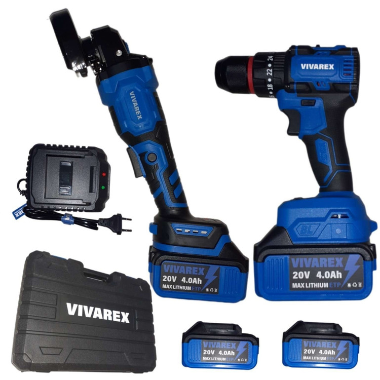 کیت شارژی براشلس 2 عددی ویوارکس مدل VR2402-BCK